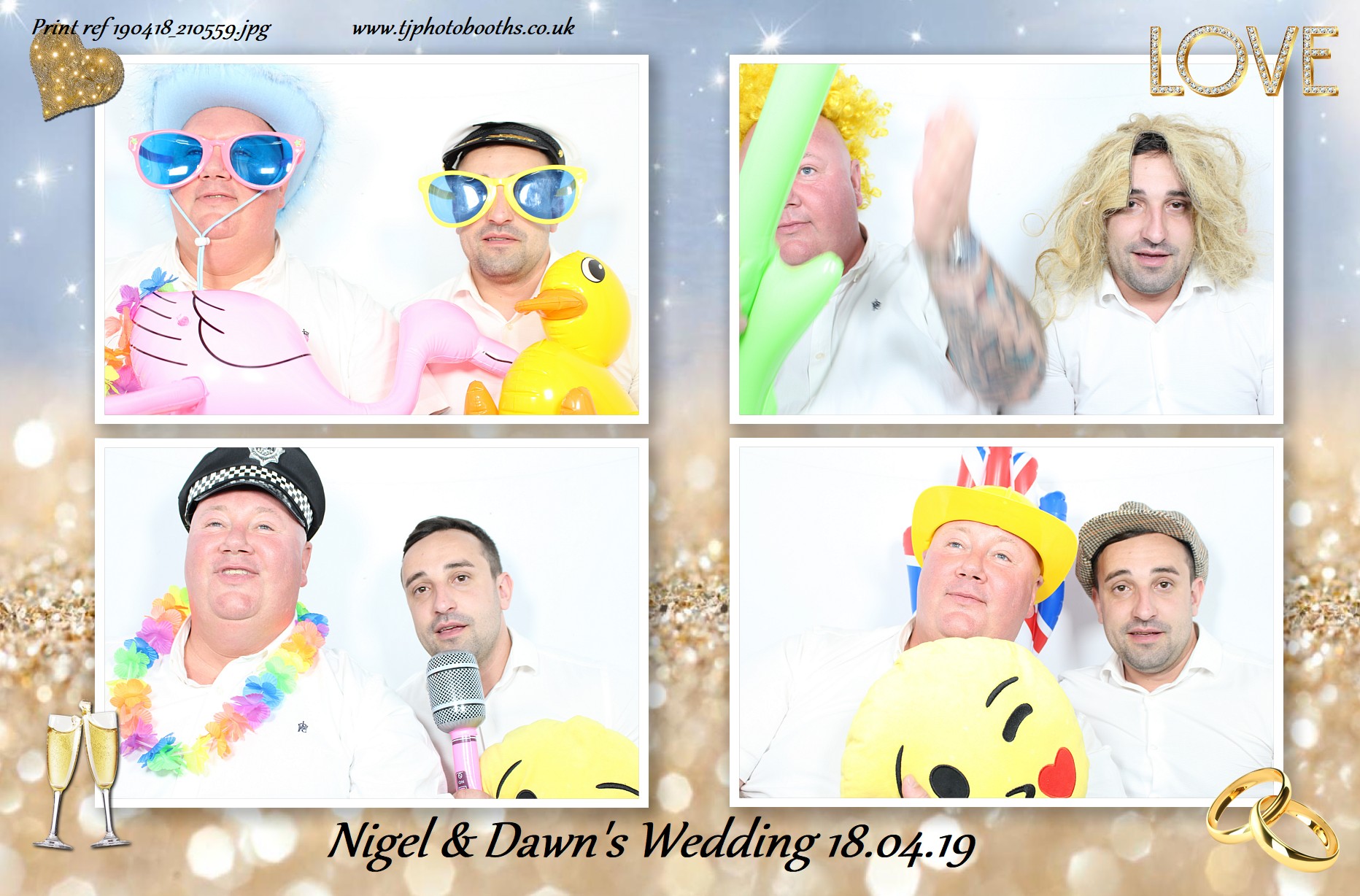 Nigel & Dawn's Wedding | View more photos from the event at gallery.tjphotobooths.co.uk/u/TJPhotobooths/Nigel-Dawns-Wedding